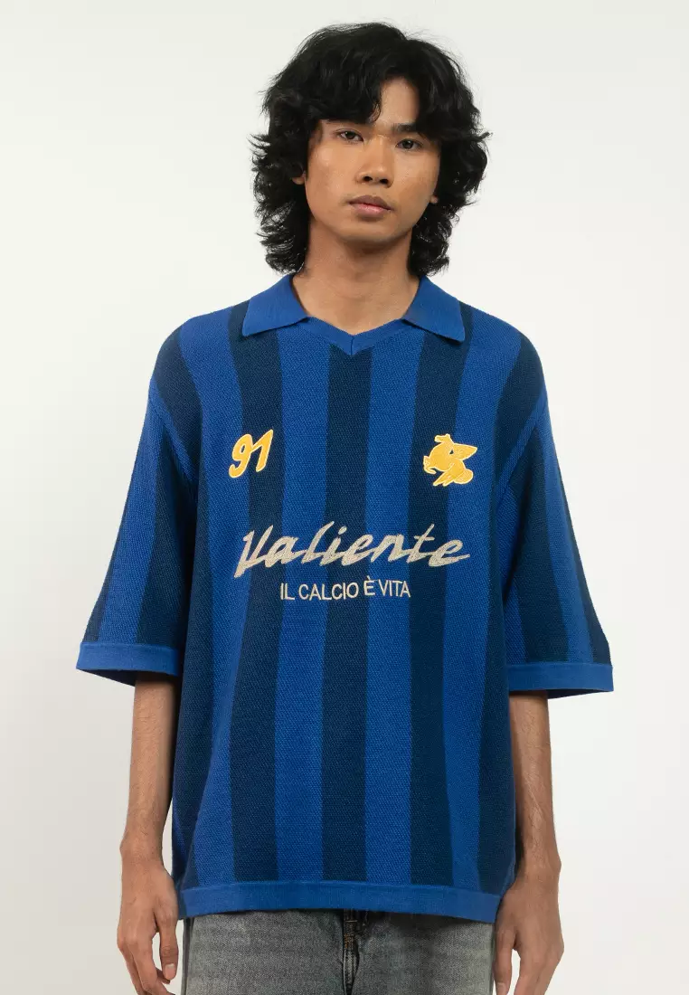 Knitted Sports Polo Shirt