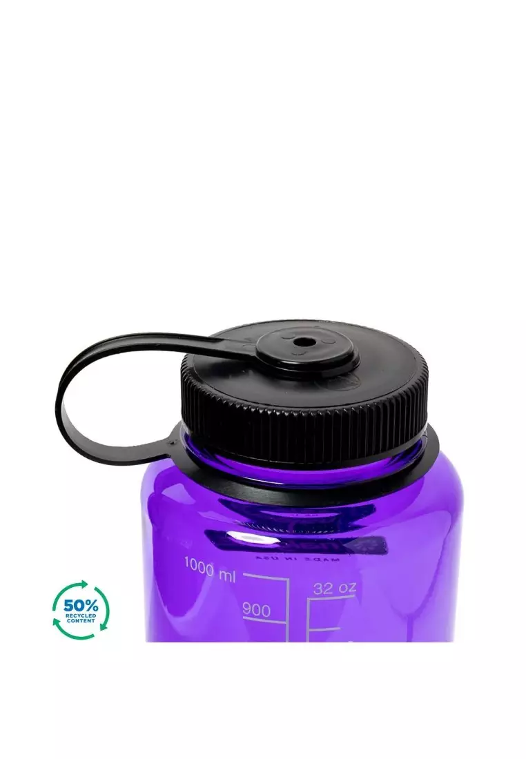 Nalgene 32oz Wide Mouth Sustain Water Bottle - Purple