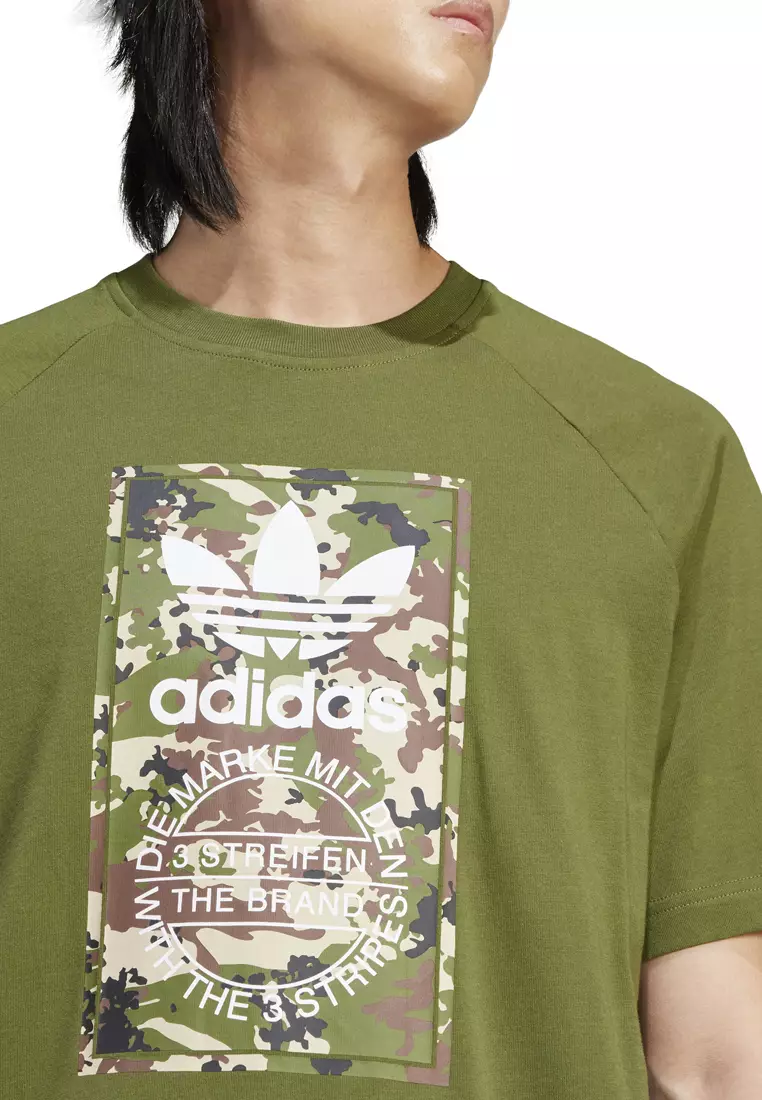 【adidas】CAMO TONGUE Tシャツ adidas】CAMO TONGUE Tシャツ (adidas/Tシャツ・カットソー