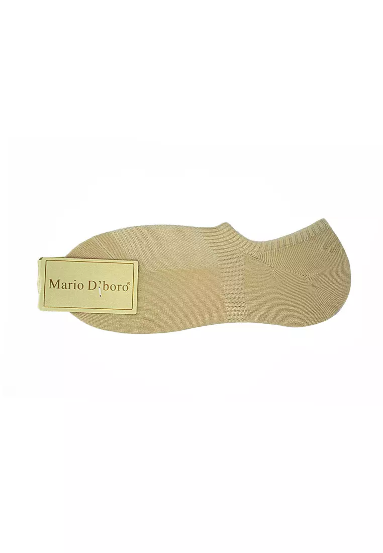 Mario D' Boro Accessories Ladies Foot Socks Beige