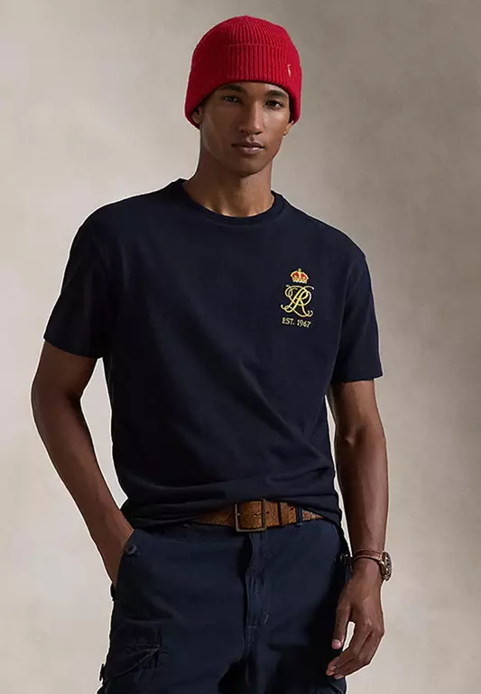 Classic Fit Logo Jersey T-Shirt