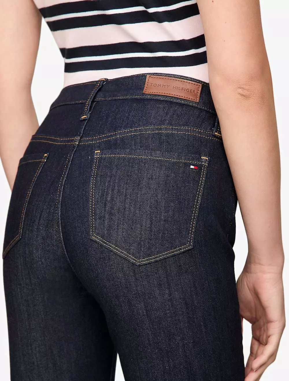 TOMMY HILFIGER - JEGGING FIT DARK WASH JEAN - Rinse - Rinse