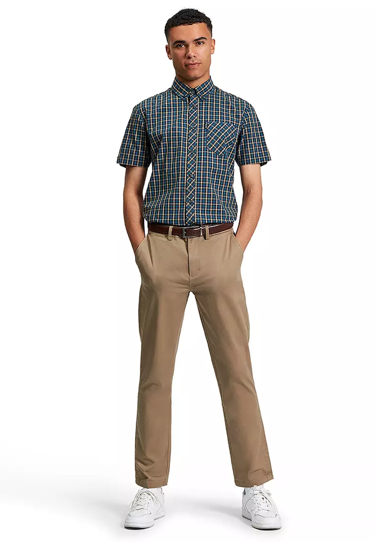 Short Sleeves Signature House Check Shirt