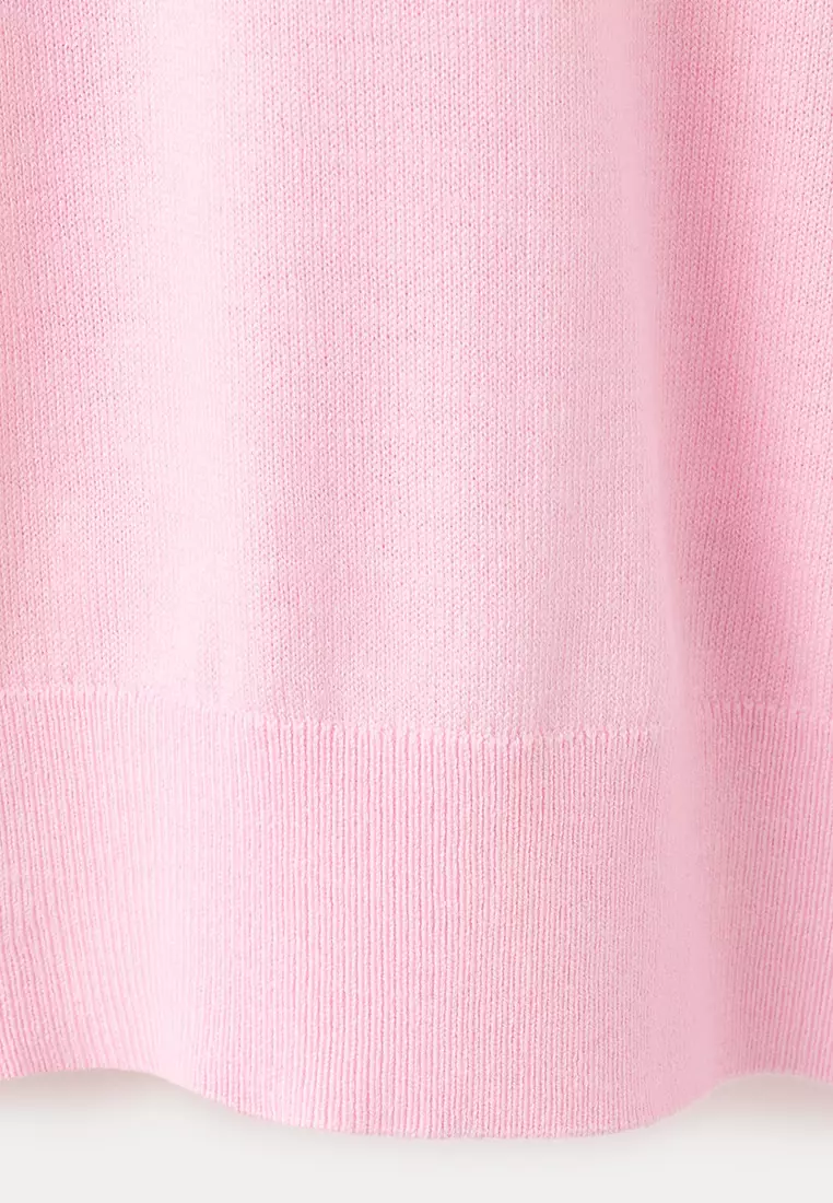 V-Neck Knit Sweater