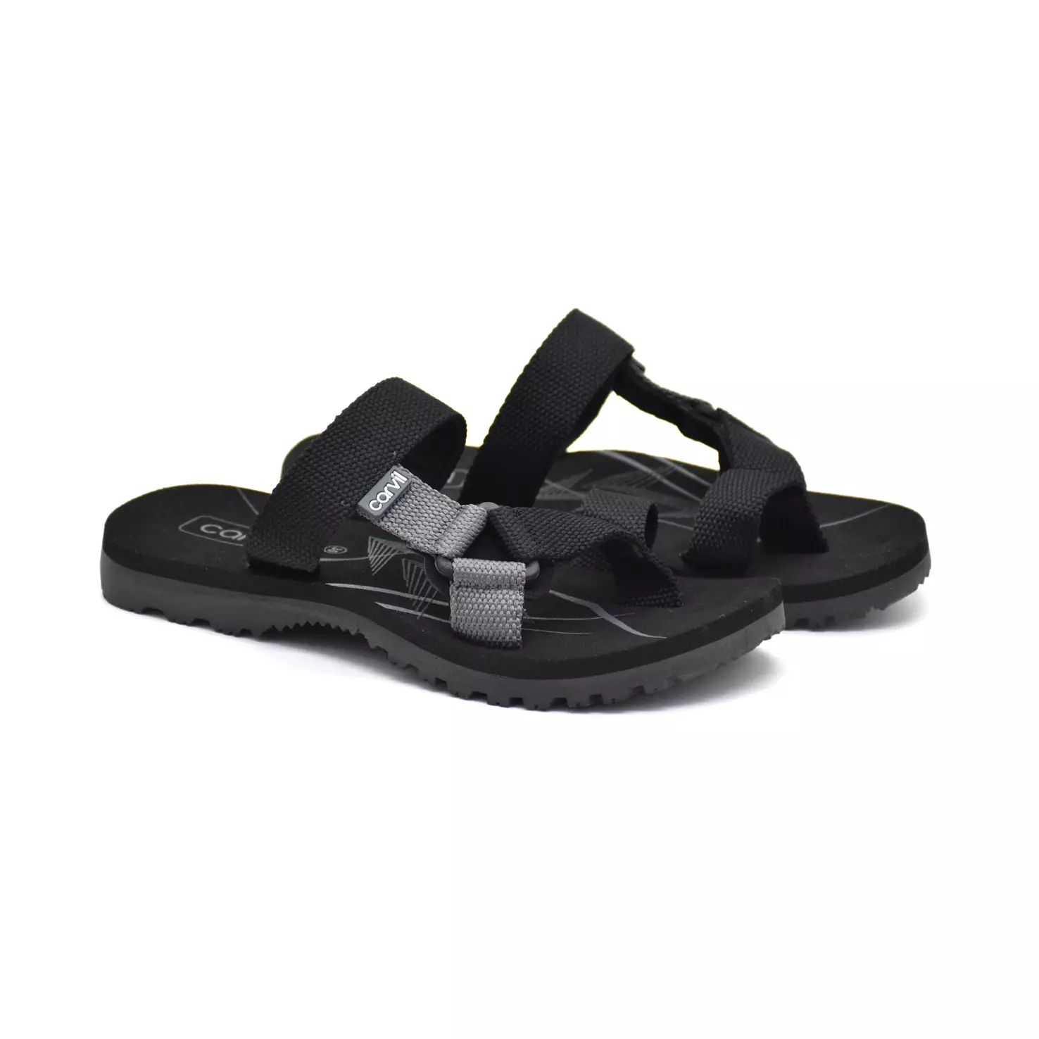 Carvil Sandal Anak Spextra Jr-S08 TP Black/ Grey