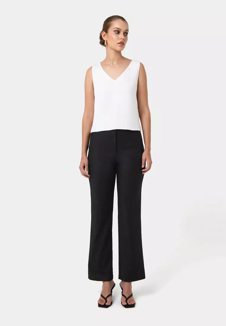 Blair V-neck Crop Top