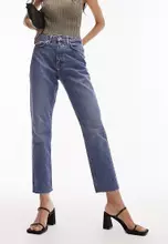 Buy TOPSHOP Straight Cotton Jeans 2024 Online ZALORA Singapore