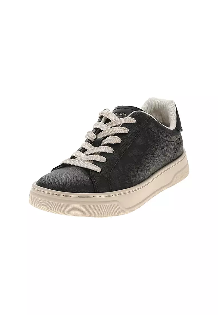 Women's Highlinen Round-Toe Lace-Up Low-Top Sneakers Casual Shoes CW970CQBK