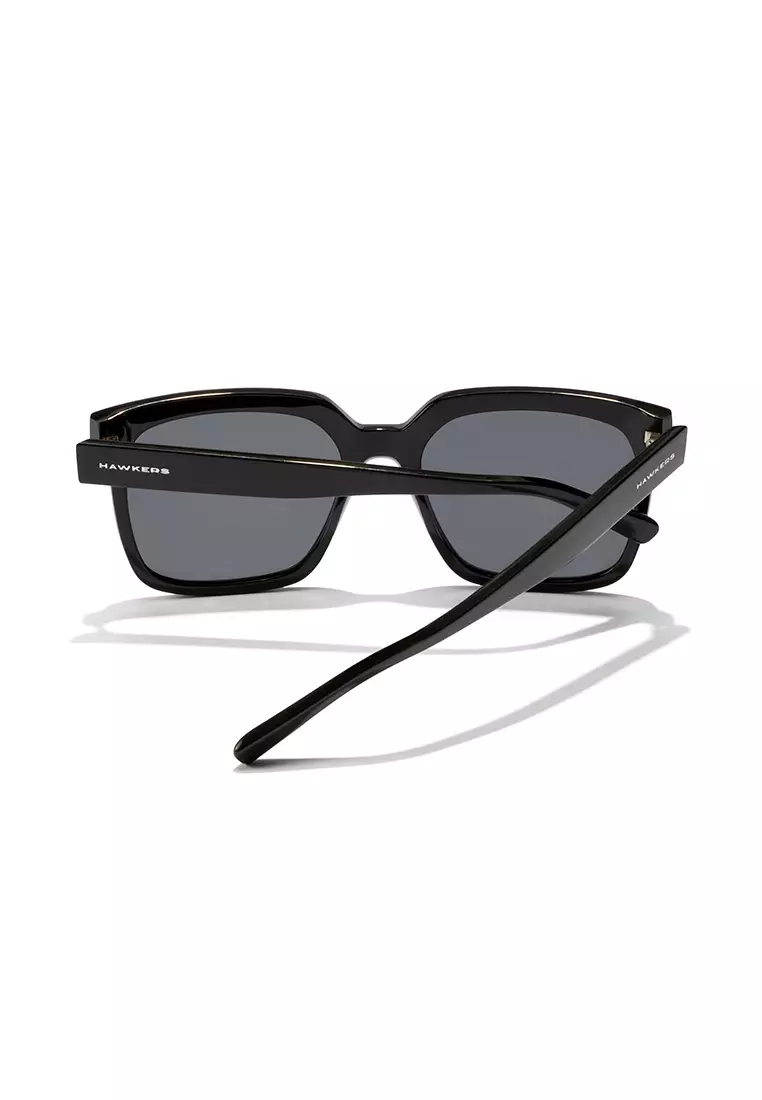 HAWKERS POLARIZED Black Dark EUPHORIA Sunglasses for Men and Women, Unisex. UV400 Protection. Official Product designed in Spain HEUP22BBXP