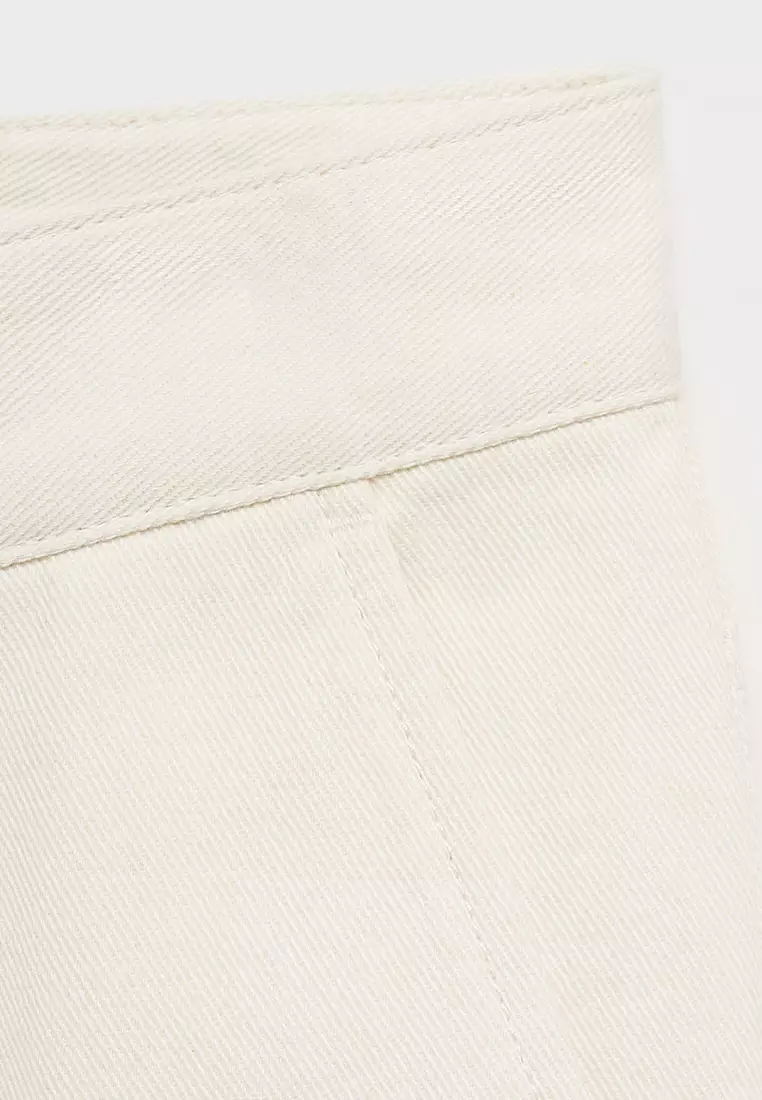Regular-Fit Jeans Made From A Cotton-Linen Blend