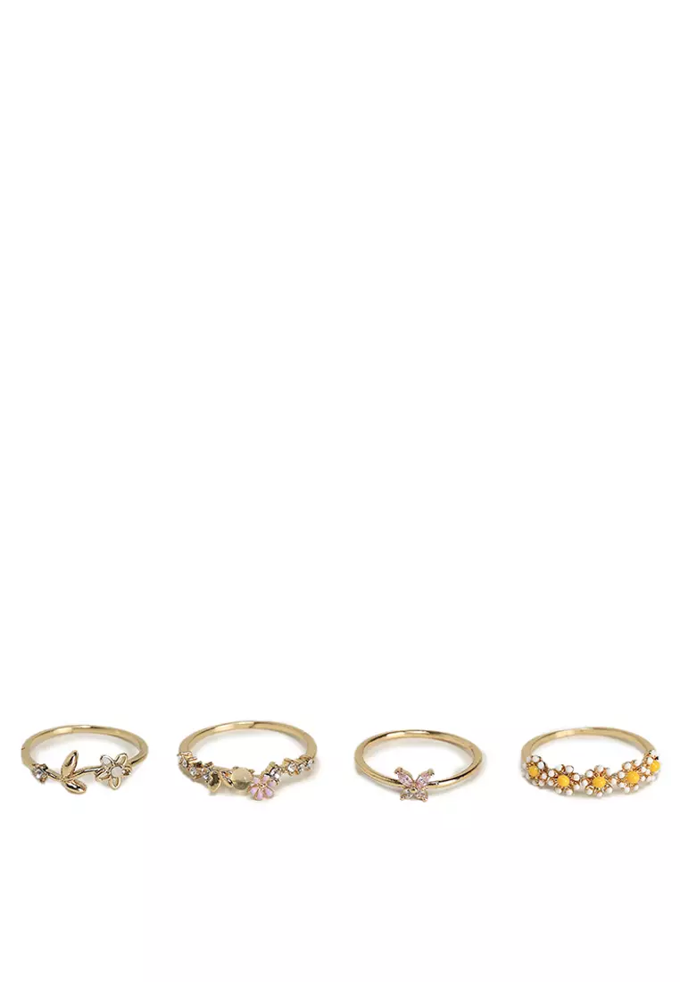Girlies Multipack Rings Set