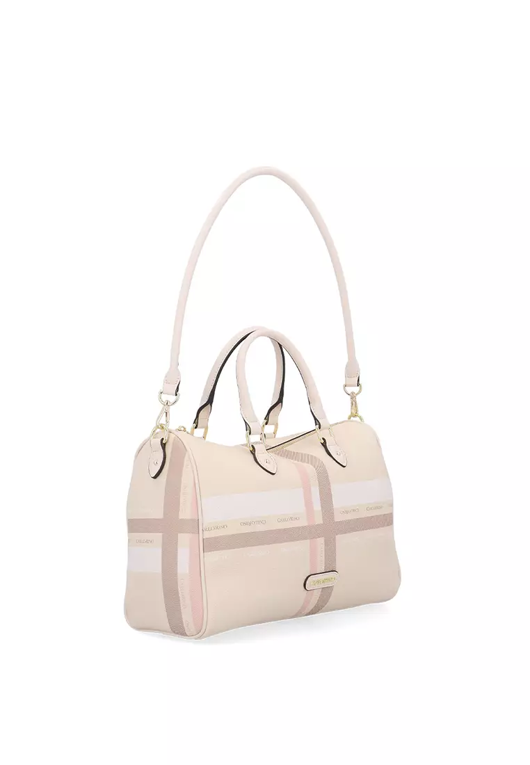 Matrix Series Boston Bag - Beige