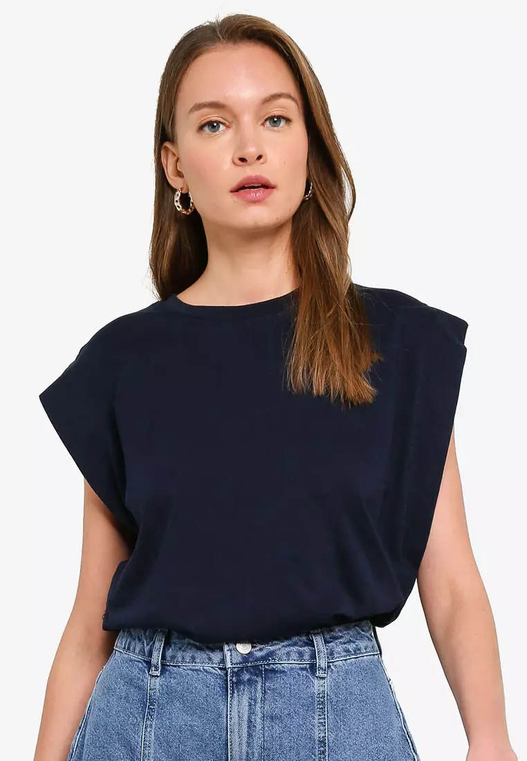 Wide Shoulder Muscle Tank