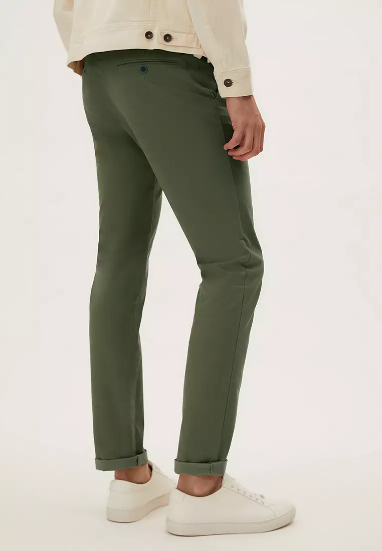 Slim Fit Stretch Chinos