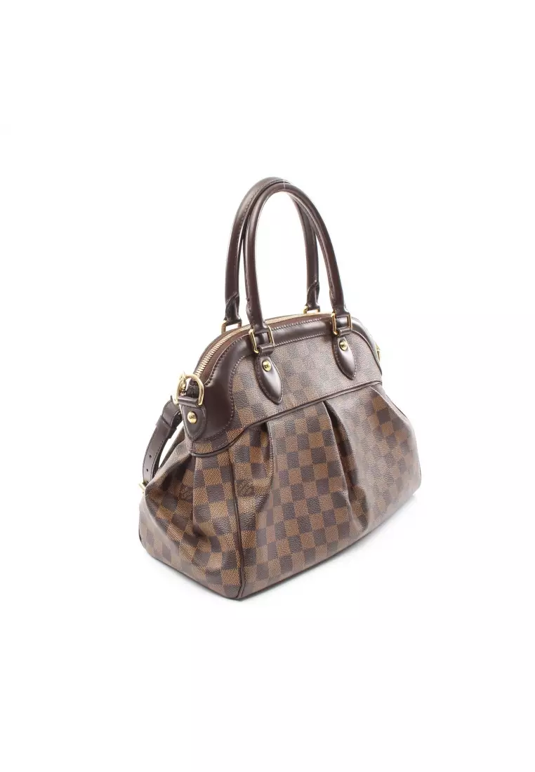 Louis Vuitton 2010 Damier Ebene Trevi PM w/ Strap - Brown Handle Bags,  Handbags - LOU767755