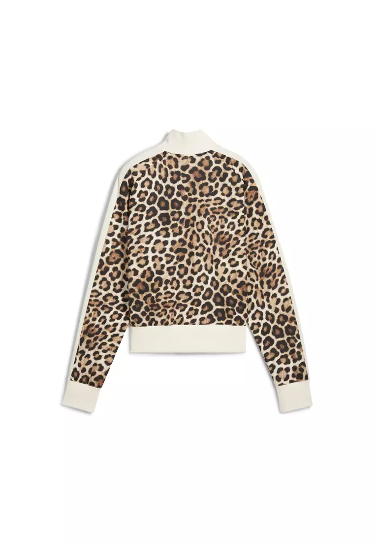 T7 LEO LUXE 女子豹紋運動外套