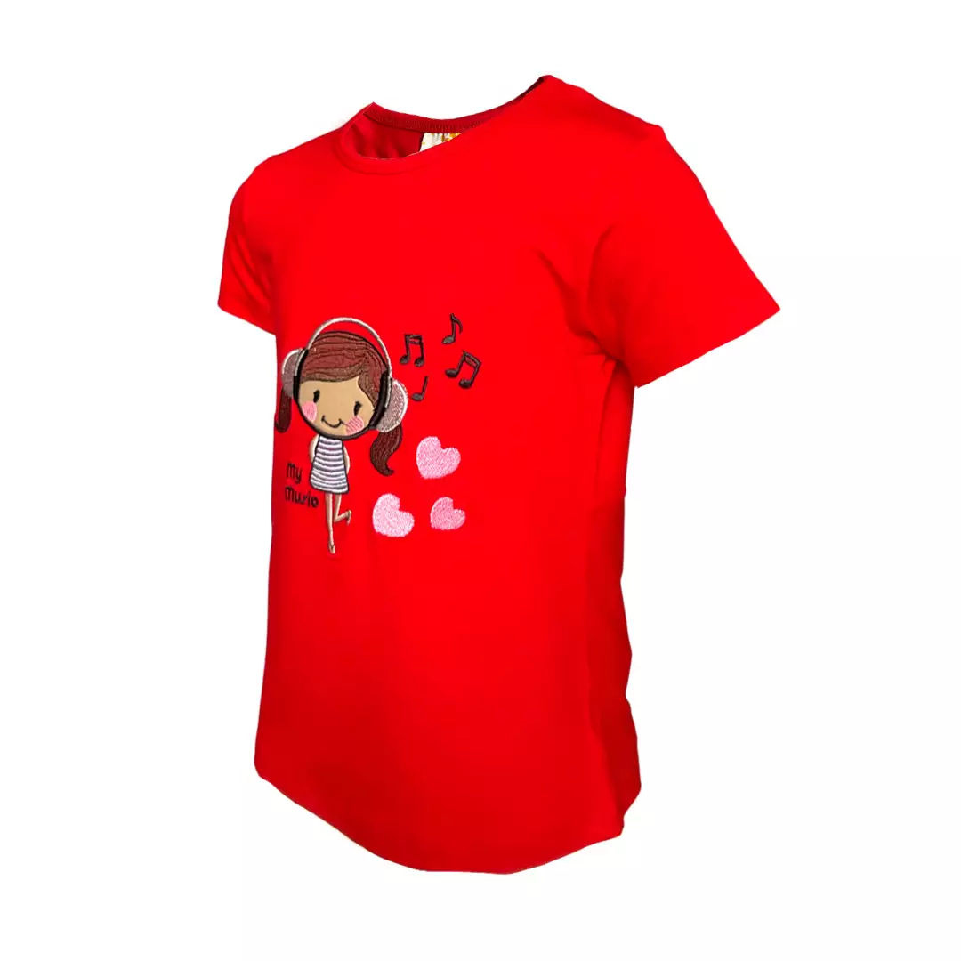 Kibi Kaos Anak Perempuan Bordir 10610521