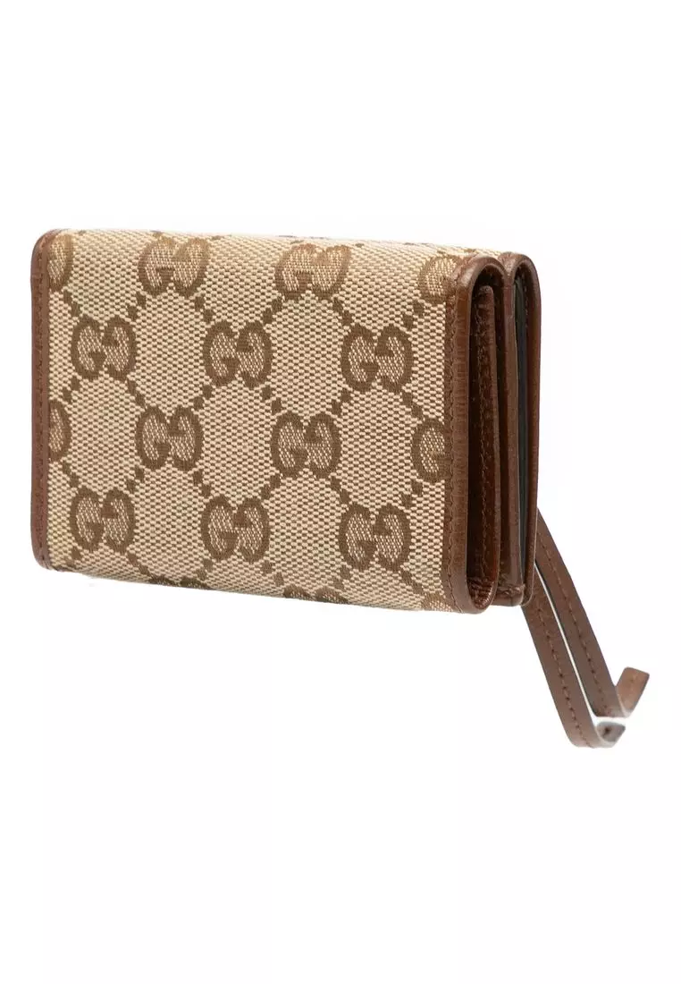 Pre-Loved Gucci Balenciaga The Hacker Project Gg Canvas Neo Classic Wallet