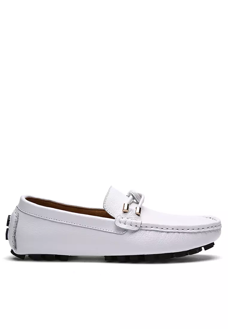 Discount on Twenty Eight Shoes  shoes - SKU: Leather Knot Loafers & Boat Shoes YY9088