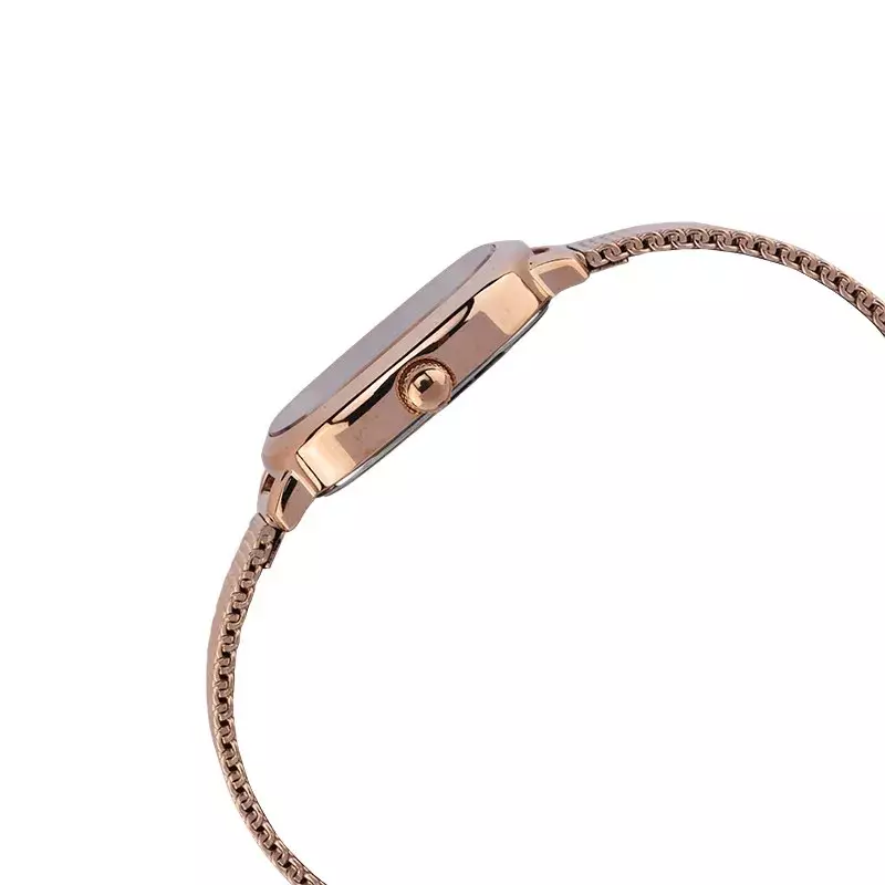 Jam Tangan Wanita Alexandre Christie AC 2B40 LH BRGGN Women  Stainless Steel Strap 