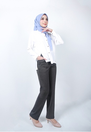 Buy Ladies Jeans Straight Leg Suit Pant Online Zalora Singapore