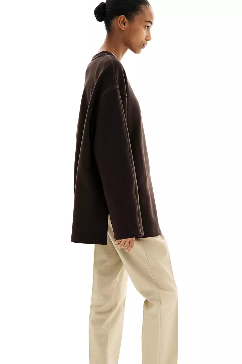 Text-motif sweatshirt