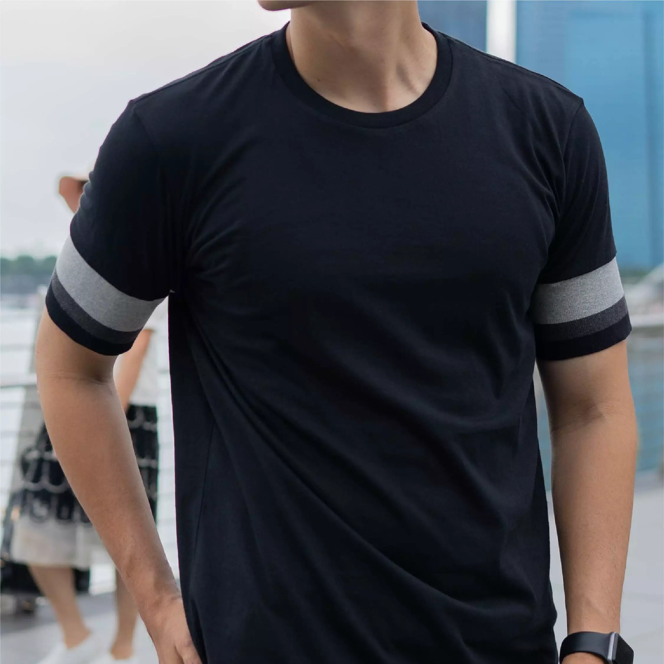 Kale Dios Black Grey / Tshirt Pria Premium Cotton  Lengan Pendek
