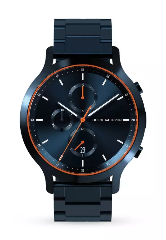 Chronograph Blue Orange