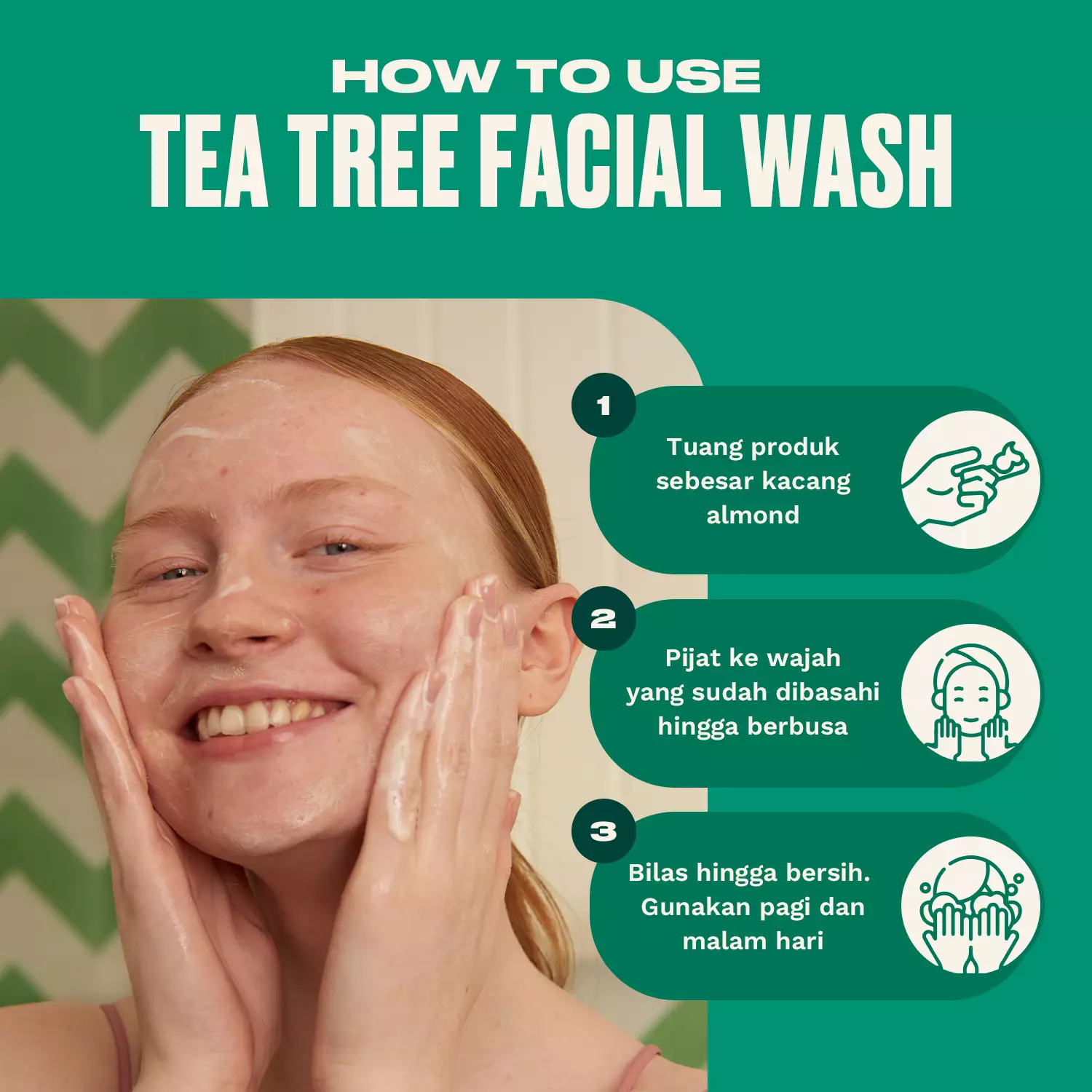Jual The Body Shop Tea Tree Skin Clearing Facial Wash 250ml Original ...