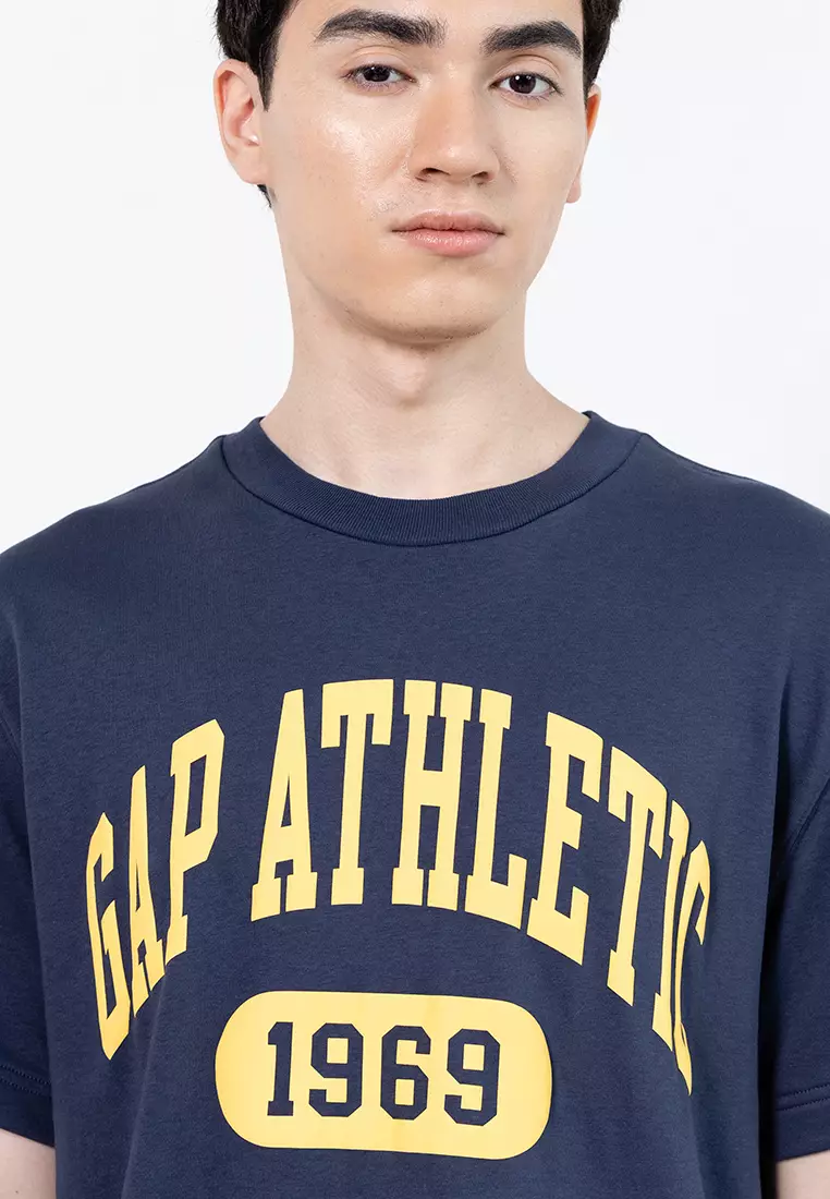Buy GAP Athletic Logo Short Sleeves Crew T-Shirt 2026 Online | ZALORA