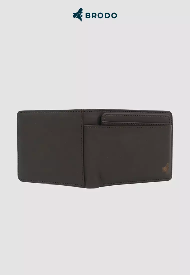 BRODO - Dompet Walland Brown