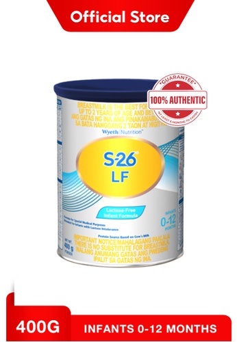 Buy S 26 Lf Gold Wyeth S 26 Lf Lactose Free Infant Formula For 0 12 Months 400g Can 2022 Online Zalora Philippines