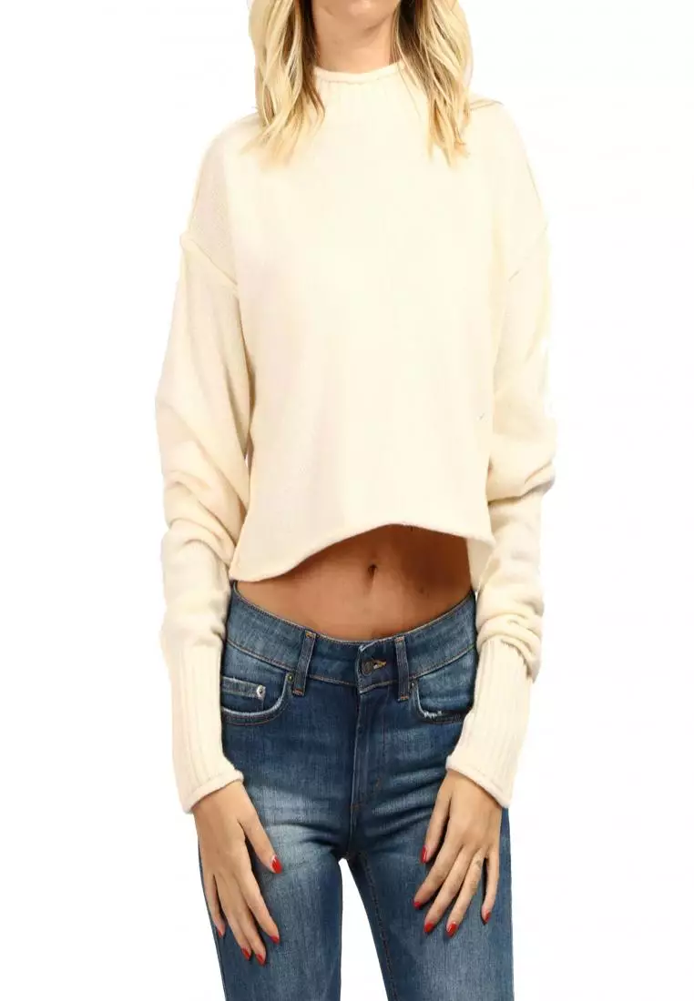 Cashmere sweater clearance beige