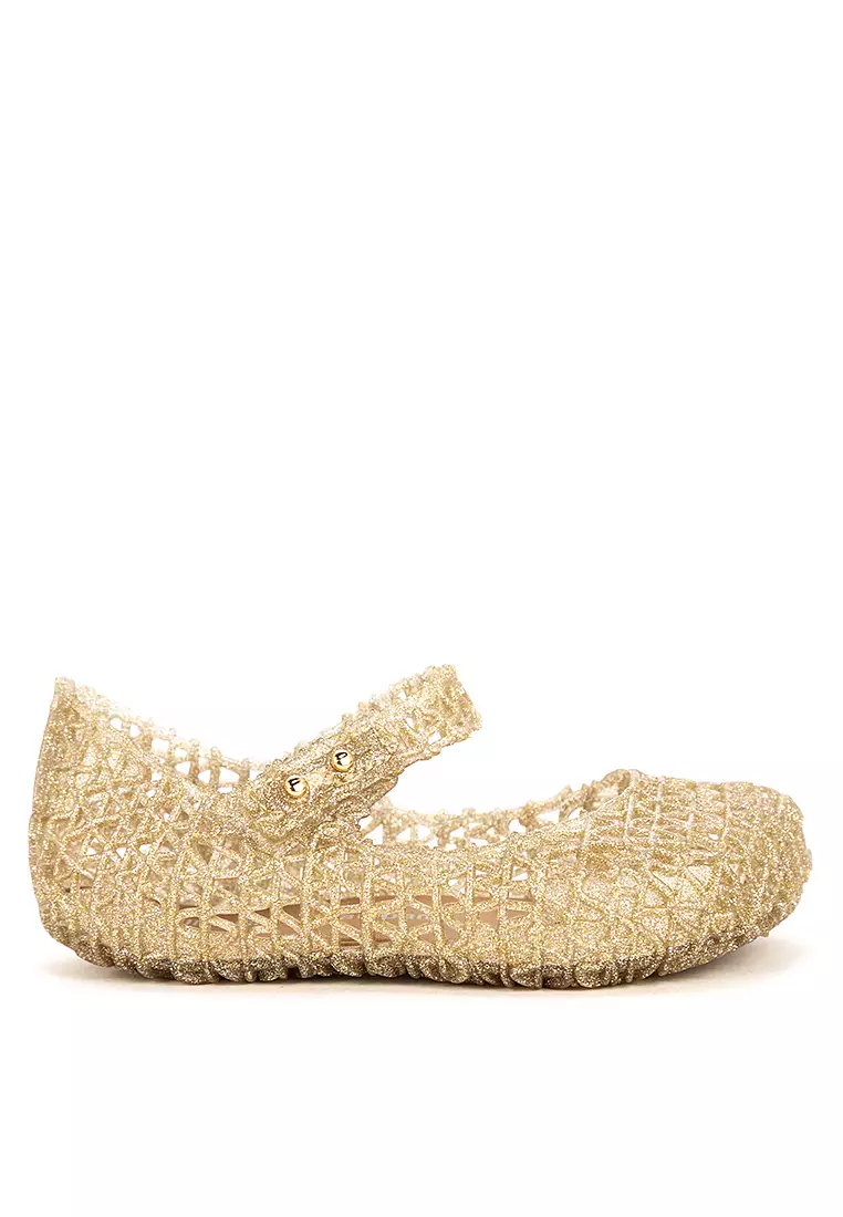 Melissa MINI Campana Papel INF Kinderschuhe – Low-top, Weiß, Größe 32 EU, Leicht & Wasserfest