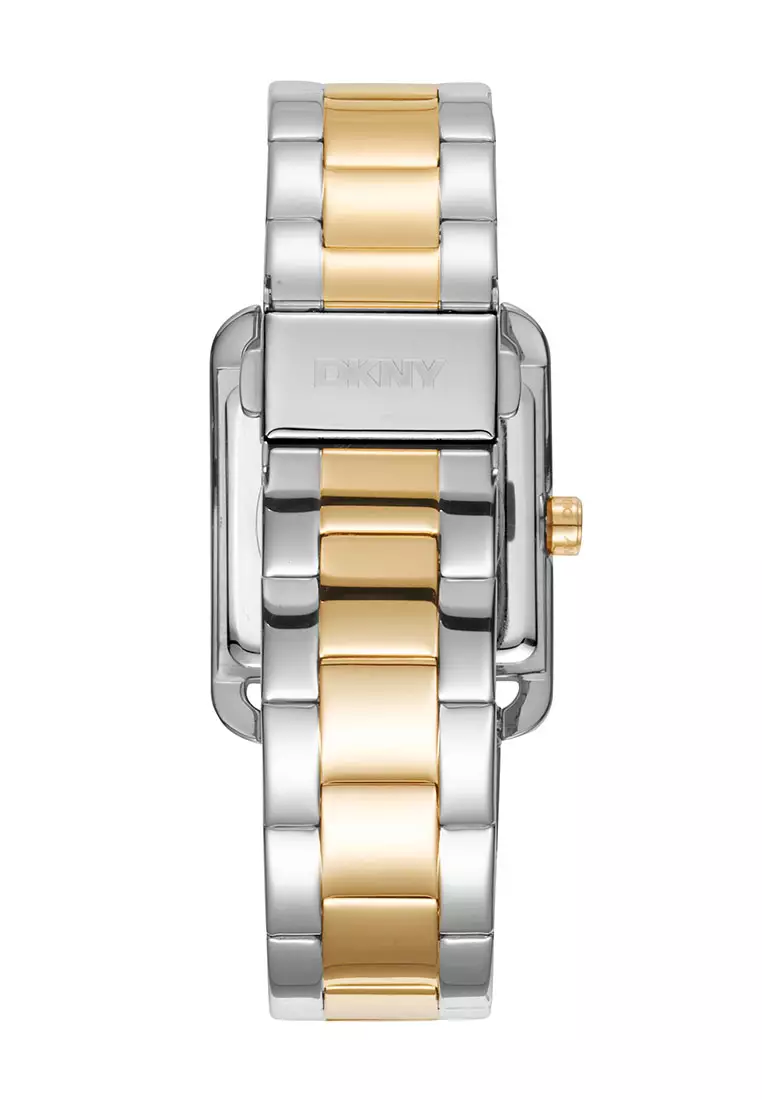 DKNY City Maxi Two Tone Stainless Steel Analog Quartz Watch For Women DK1L001M0065