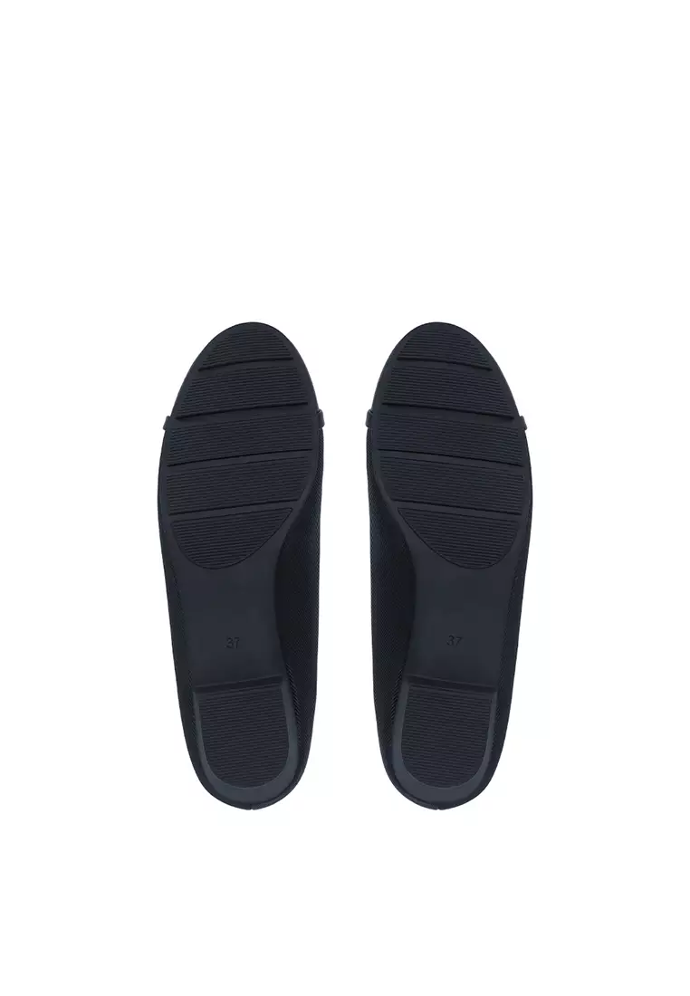 Black  Amara Buckle Strap Pumps