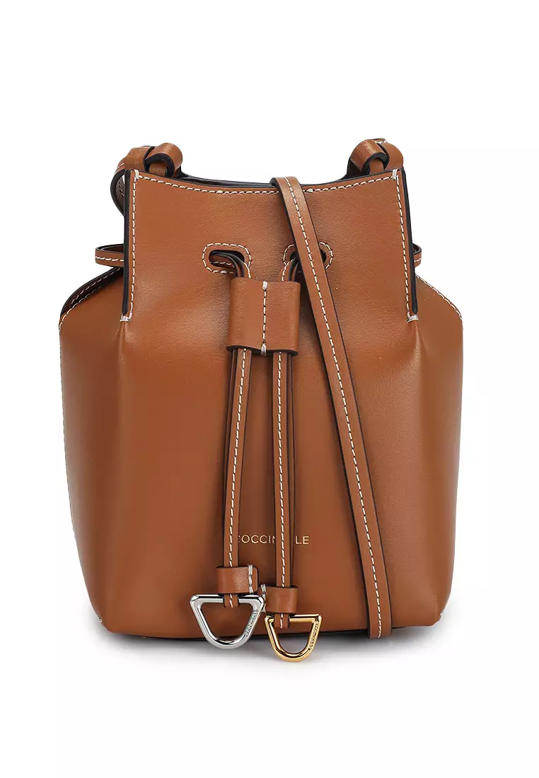 Round About Eco Cow Leather Bucket Bag