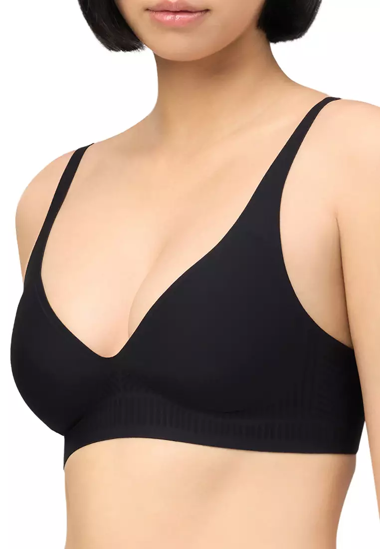 Zone Easy Non-Wired Padded Bra for Women- Black