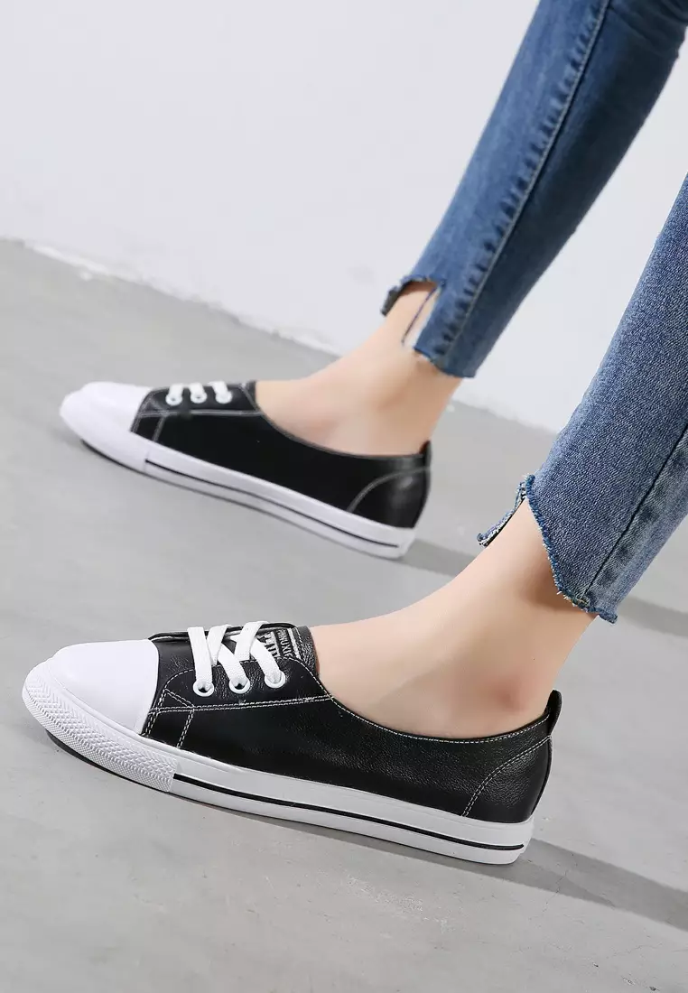 Smart Causal Leather Sneakers RX82008