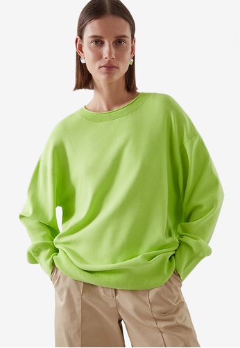 COS green Oversized Jumper C0D43AAA16442AGS_1