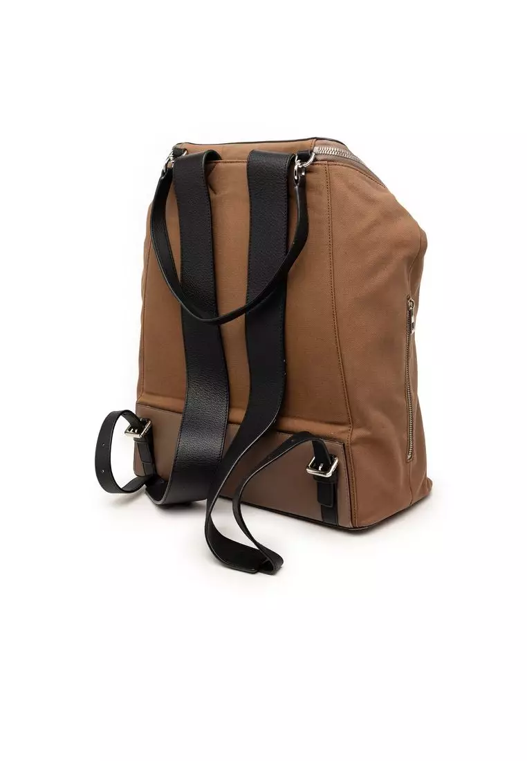 Buy LOEWE Pre-Loved Loewe Large Canvas Skull Goya Backpack  display picture 3