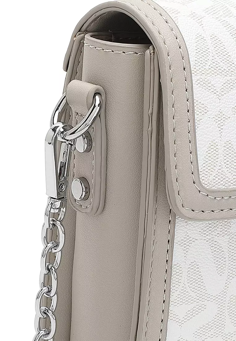 Women's Sling Bag / Crossbody Bag / Shoulder Bag (Tas Selempang Wanita / Tas Bahu Wanita) - Putih