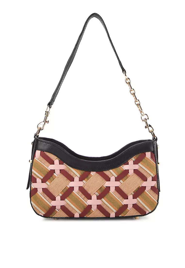 Tala Shoulder Bag - Tas Anyaman Wanita Kulit Asli - Genuine Leather Premium Handmade