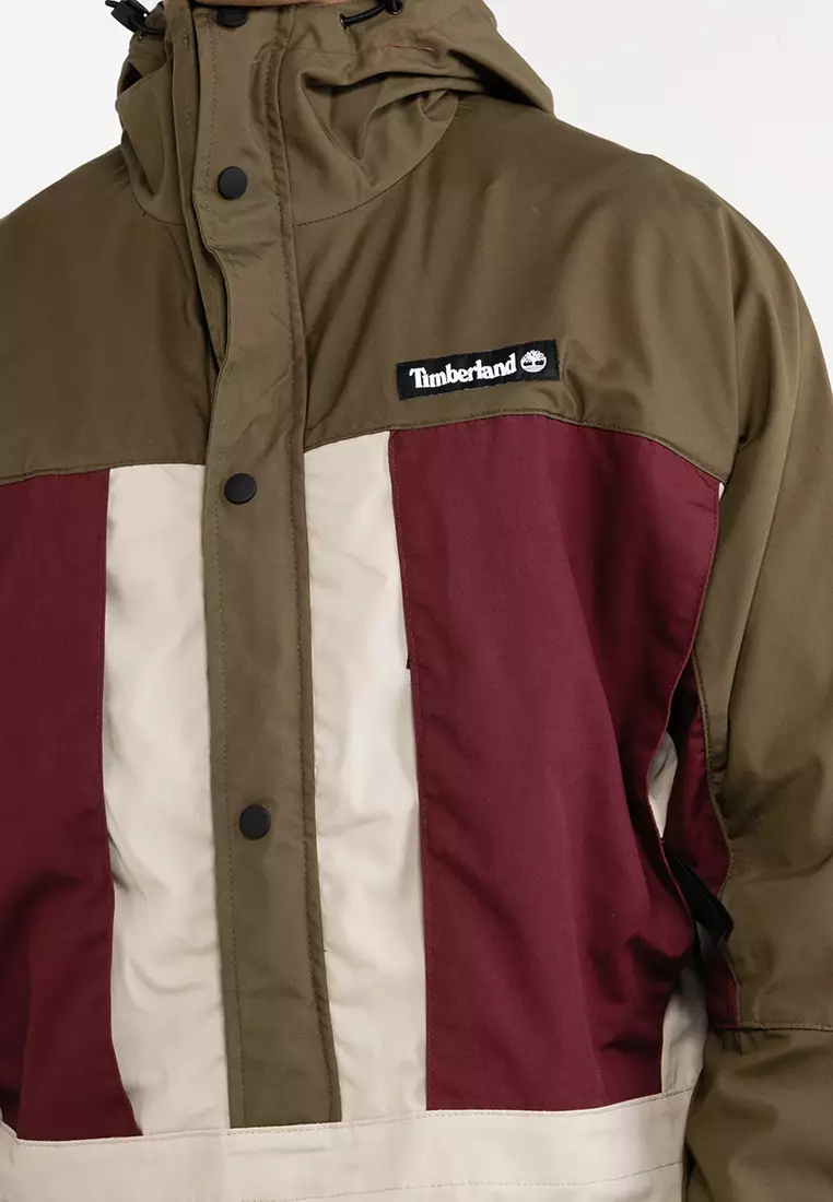 Timberland colour sale block windbreaker