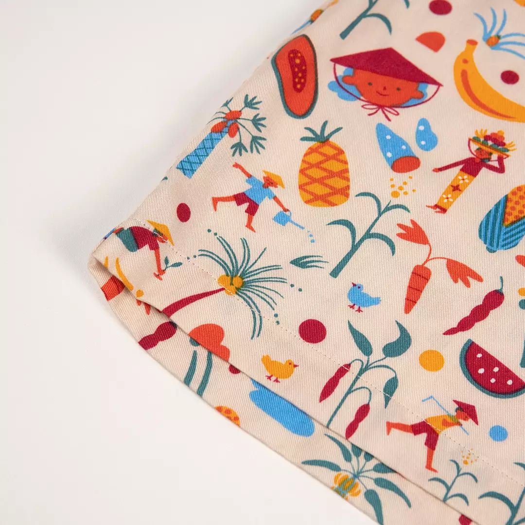 Nathalie x Amalia Jogger Pants Rayon 1 pcs NTC 3398 - Cokelat