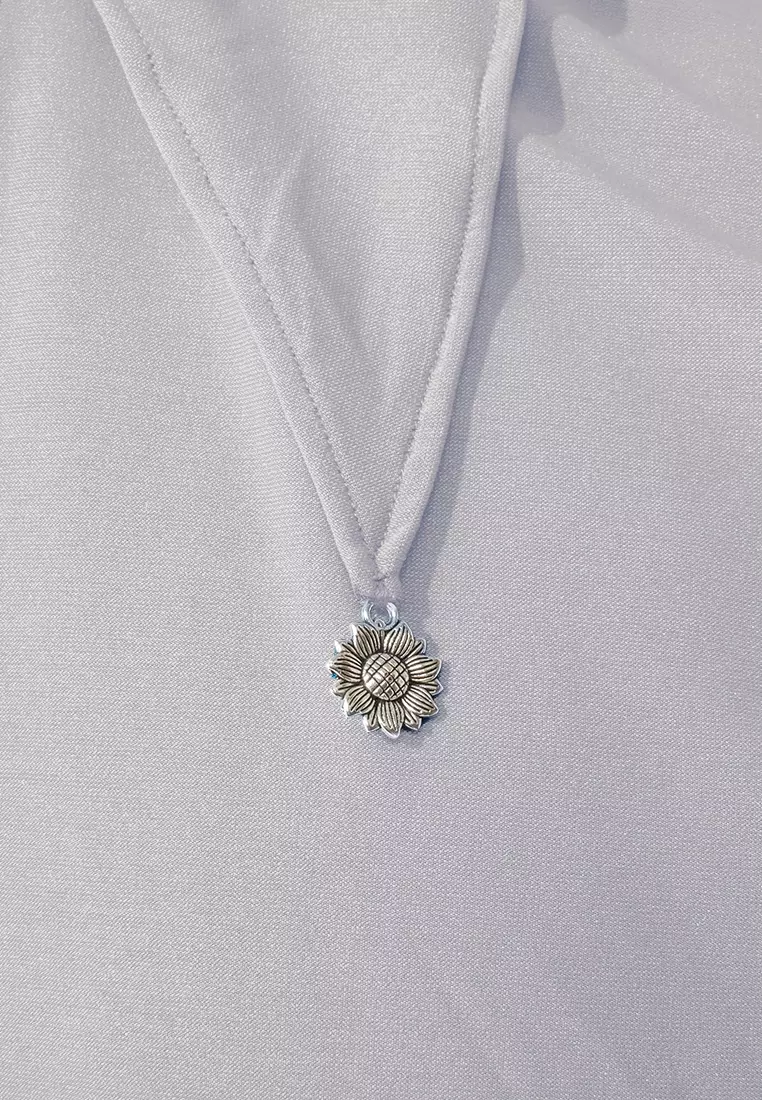 HIJAB INSTAN ZYANA - LIGHT GREY