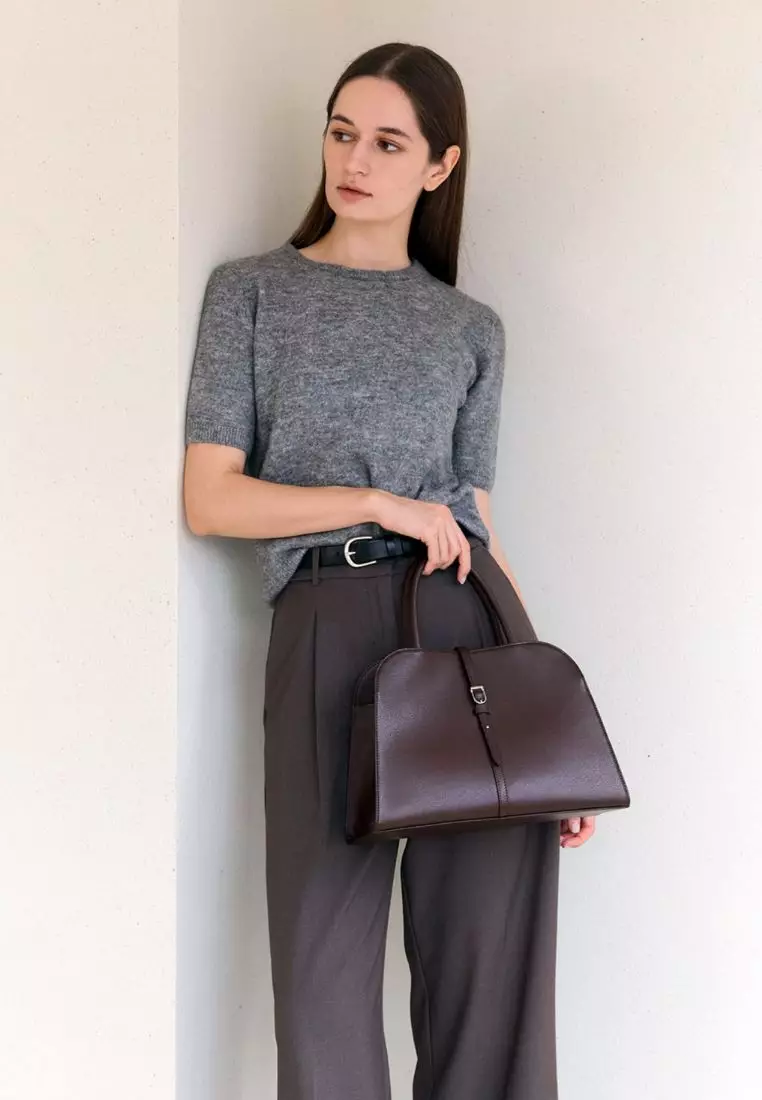 Blanc Medium Burgundy Brown