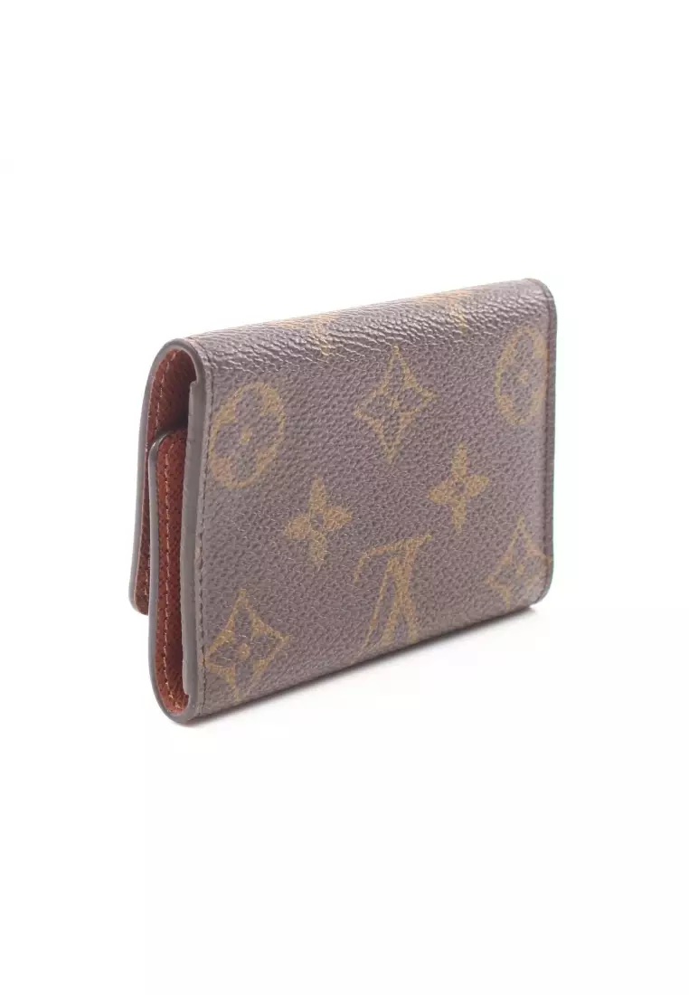Louis-Vuitton-Monogram-Set-of-2-Key-Case-Brown-M60116-M62630 – dct