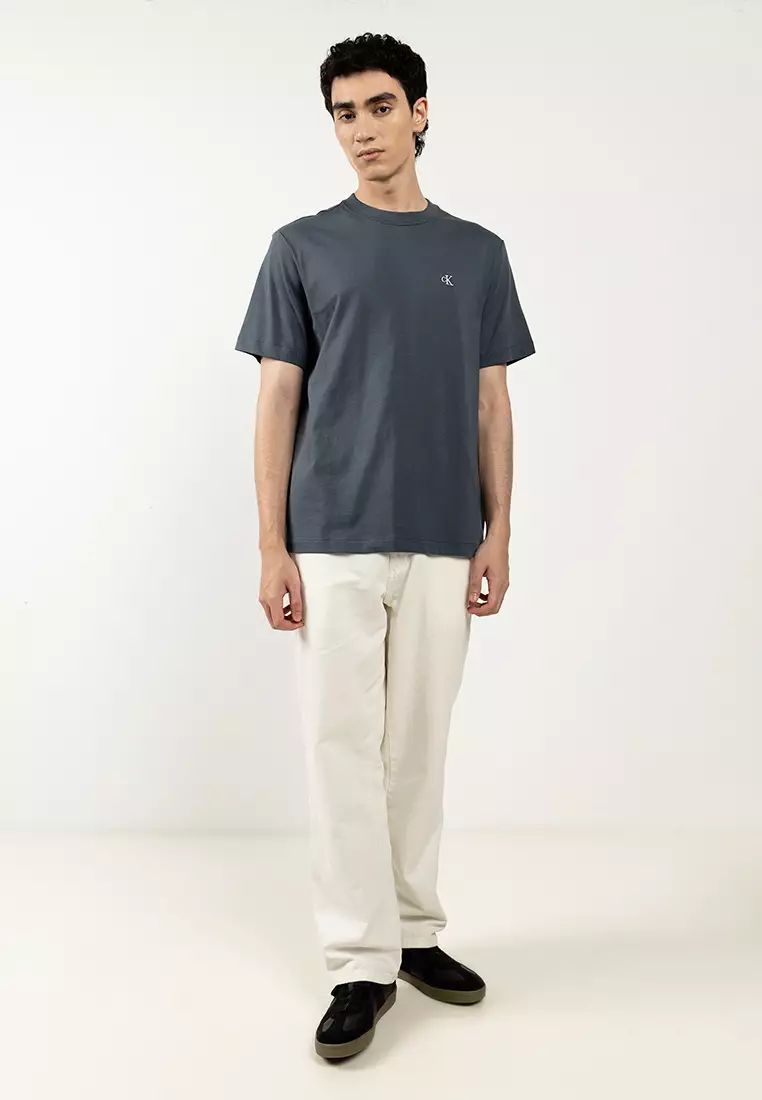 Short Sleeves Easy Monogram Tee - Calvin Klein Jeans