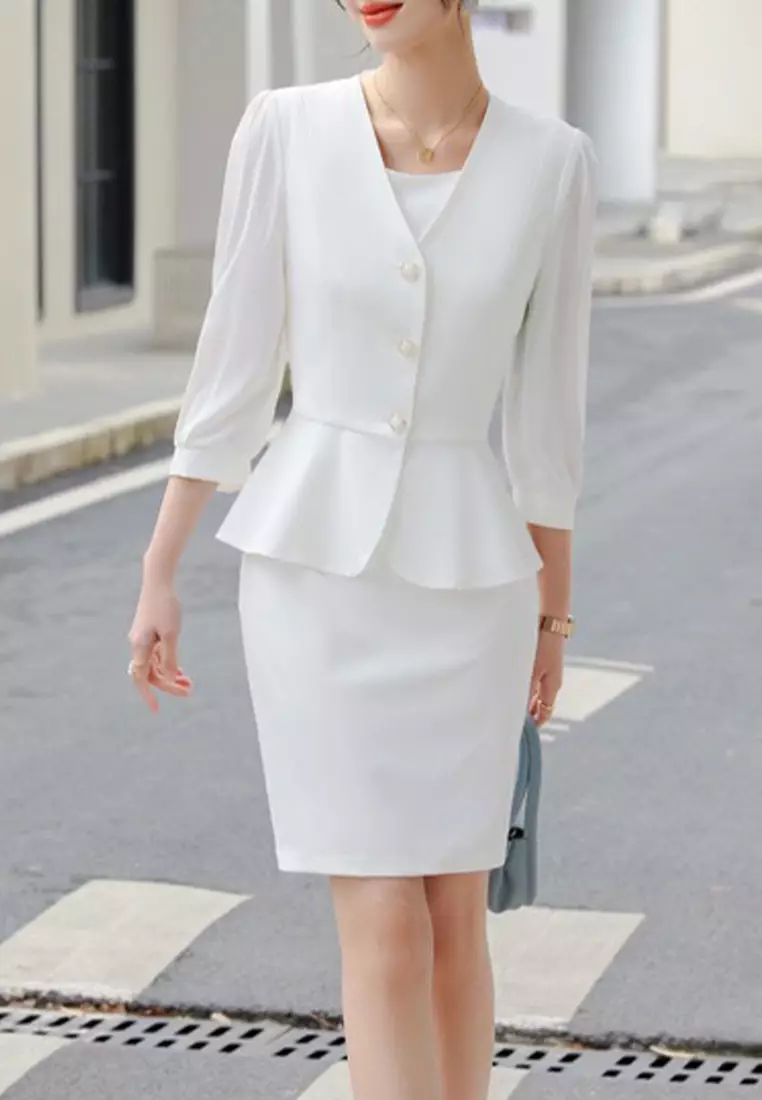 Elegant Single Breasted Suit YGH-EQ6010